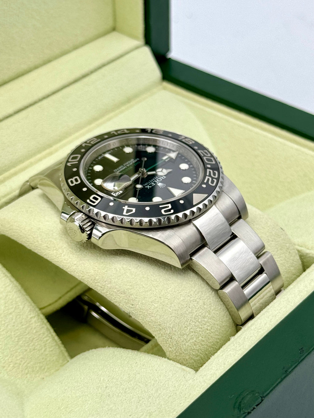 2012 Rolex GMT-Master II 40mm 116710LN Stainless Steel Black Dial