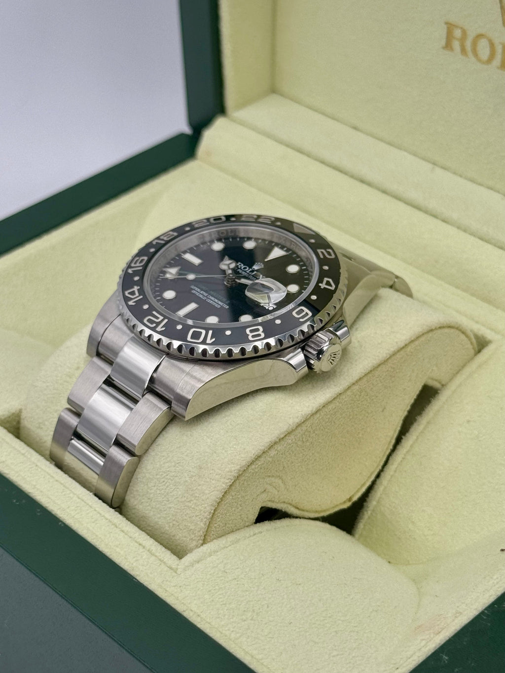 Rolex GMT-Master II 40mm 116710LN Stainless Steel Black Dial