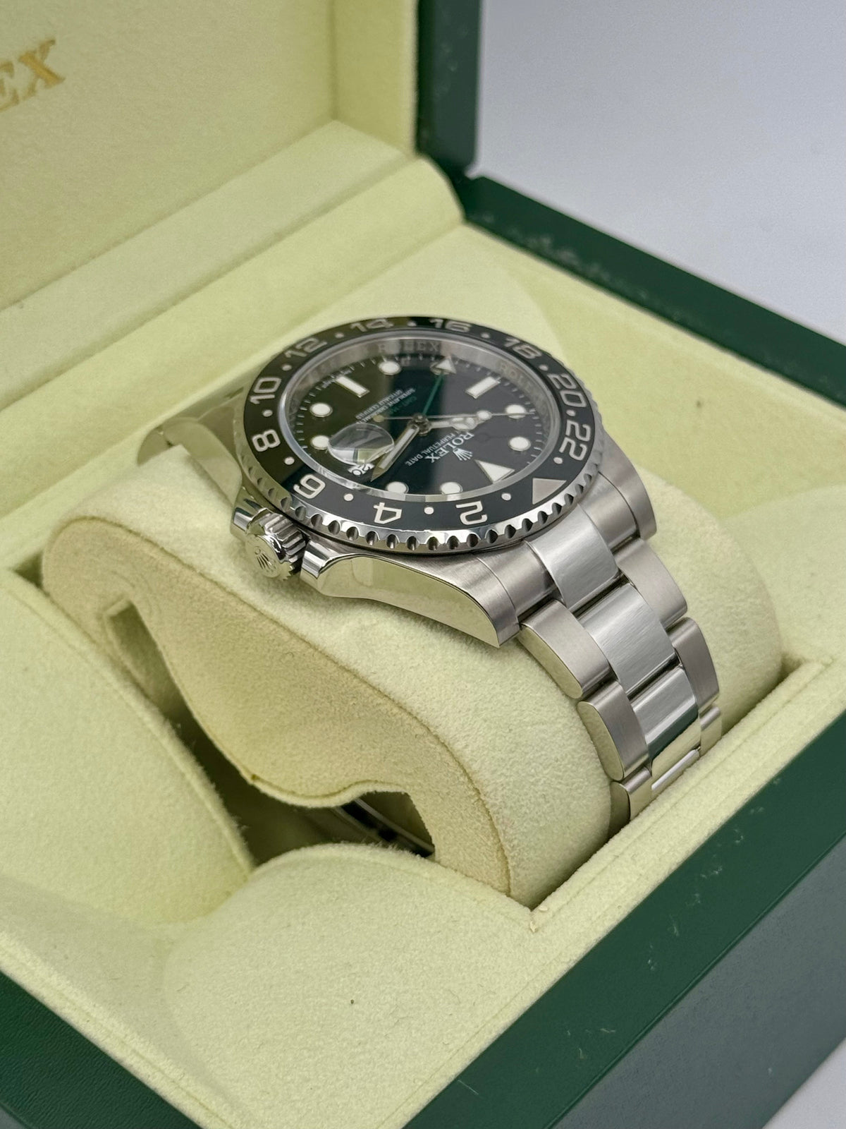 Rolex GMT-Master II 40mm 116710LN Stainless Steel Black Dial