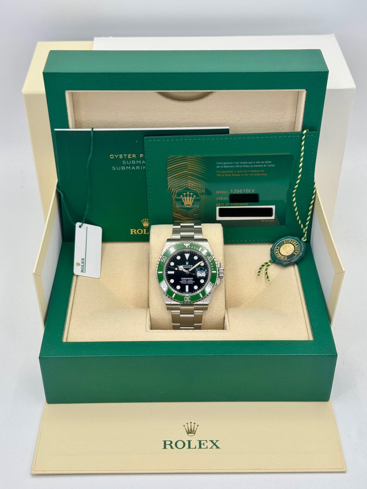 2024 Rolex Submariner "Starbucks" 41mm 126610LV Black Dial