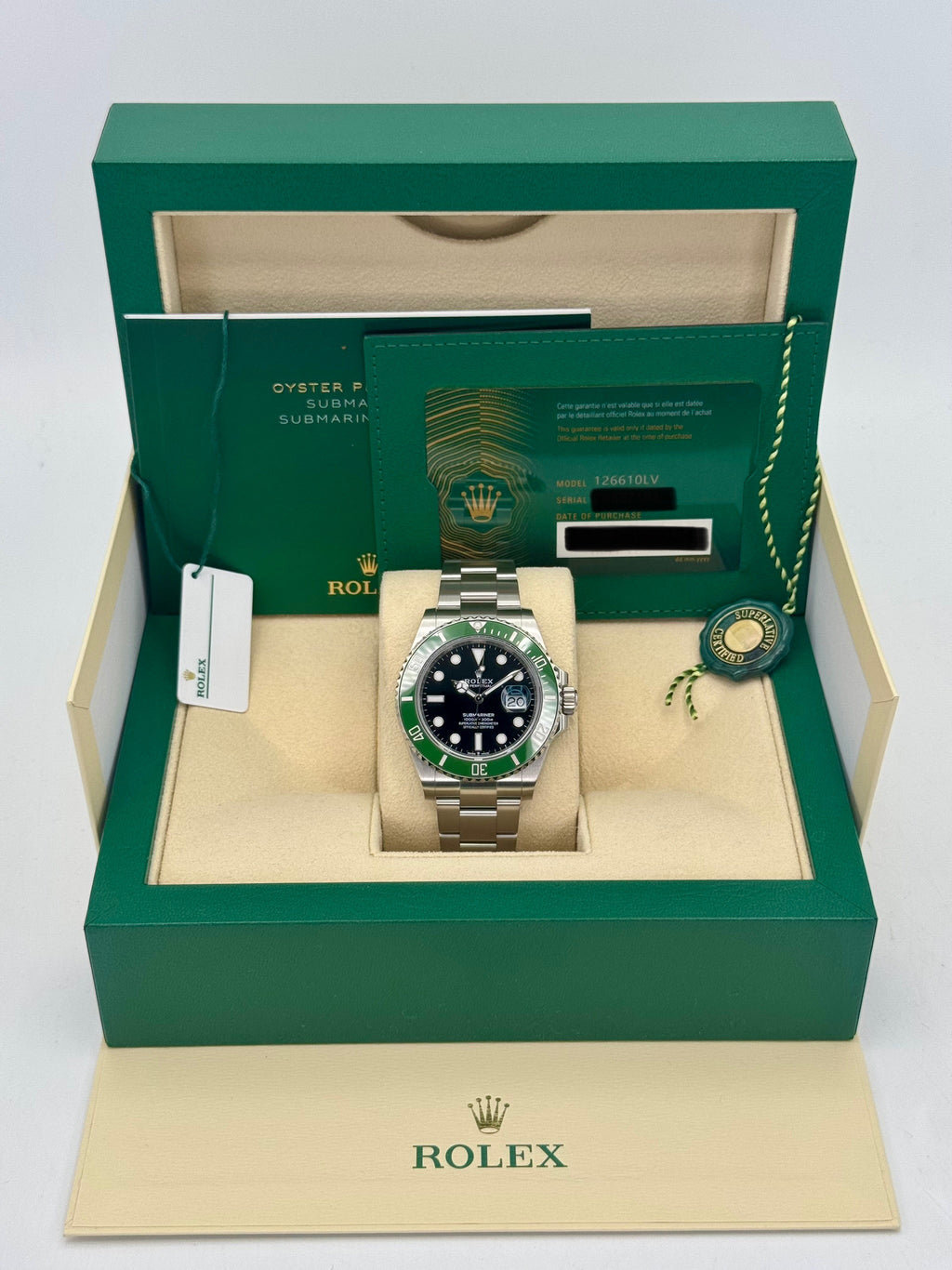 2024 Rolex Submariner "Starbucks" 41mm 126610LV Black Dial