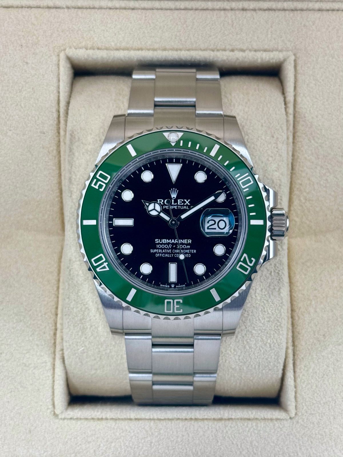NEW 2024 Rolex Submariner "Starbucks" 41mm 126610LV Black Dial