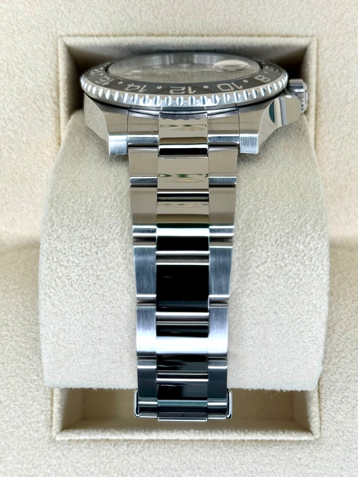 2015 Rolex GMT-Master II 40mm 116710LN Stainless Steel Black Dial