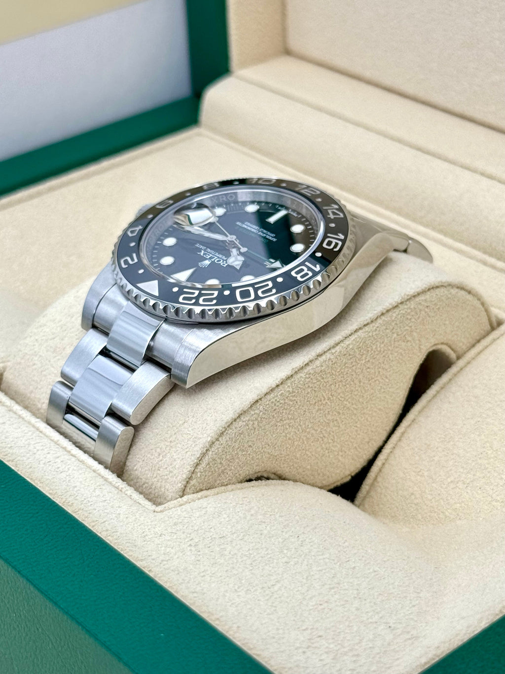 2015 Rolex GMT-Master II 40mm 116710LN Stainless Steel Black Dial