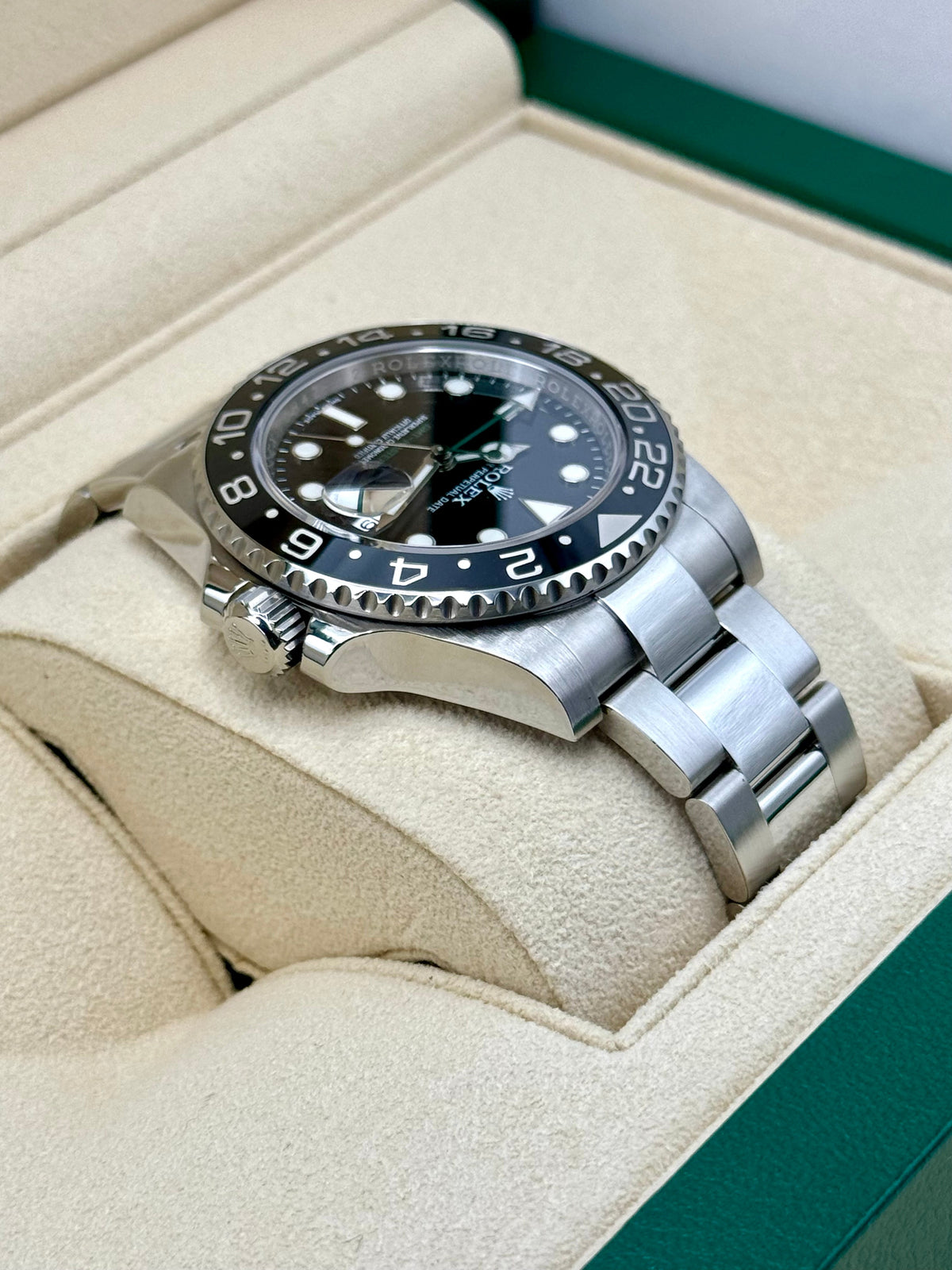 2015 Rolex GMT-Master II 40mm 116710LN Stainless Steel Black Dial