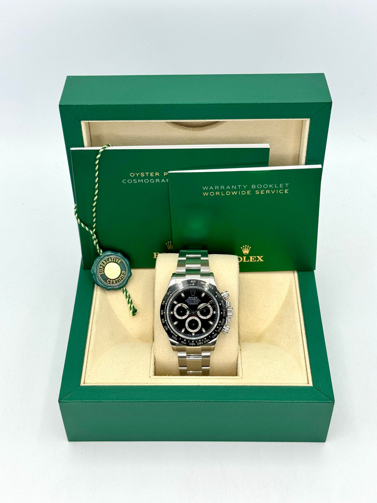Rolex Daytona 40mm 116500LN Stainless Steel Black Dial