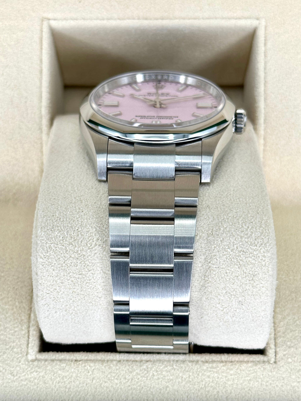 NEW 2025 Rolex Oyster Perpetual 36mm 126000 Candy Pink Dial