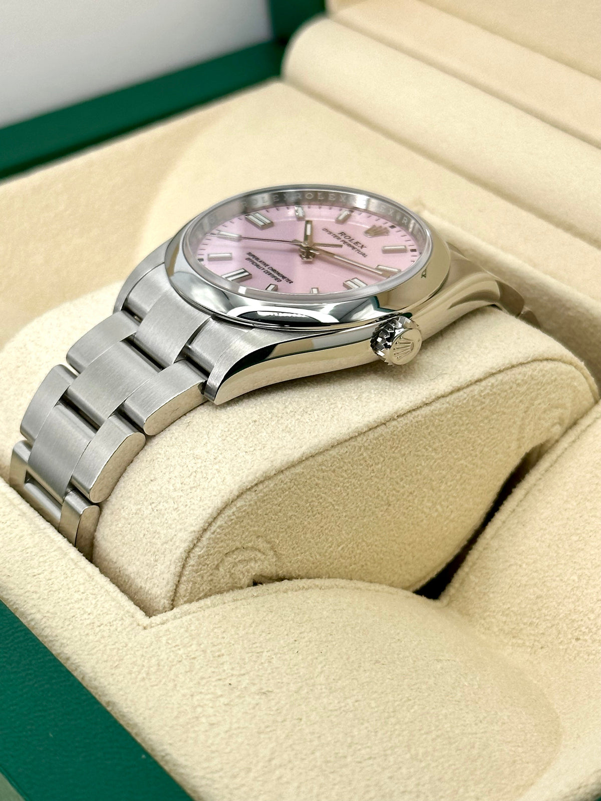 NEW 2025 Rolex Oyster Perpetual 36mm 126000 Candy Pink Dial