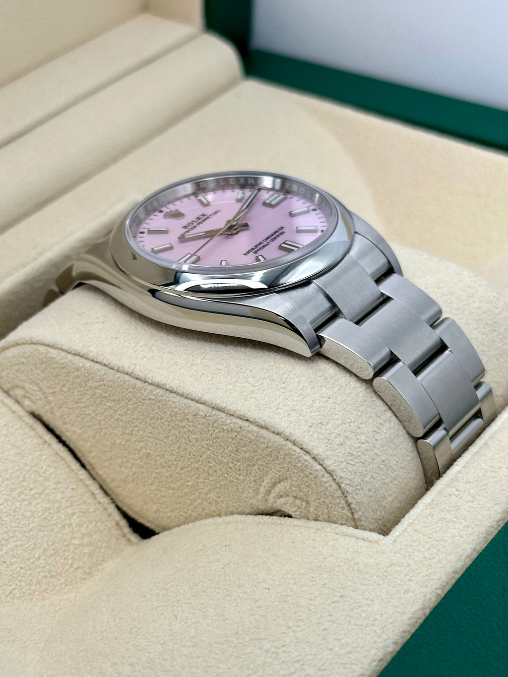 NEW 2025 Rolex Oyster Perpetual 36mm 126000 Candy Pink Dial