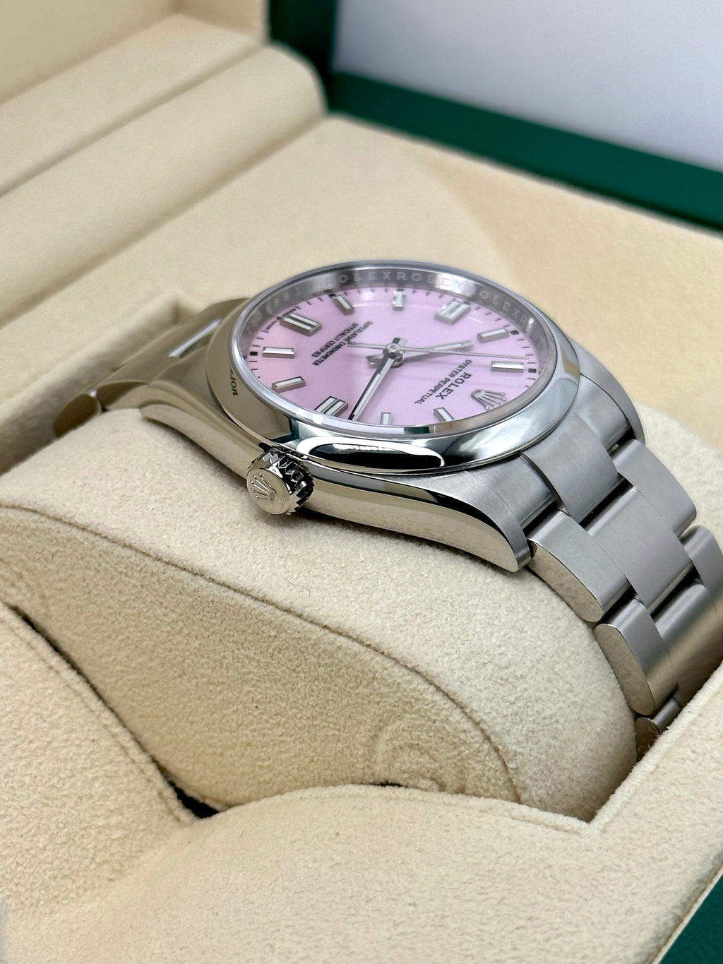 NEW 2025 Rolex Oyster Perpetual 36mm 126000 Candy Pink Dial