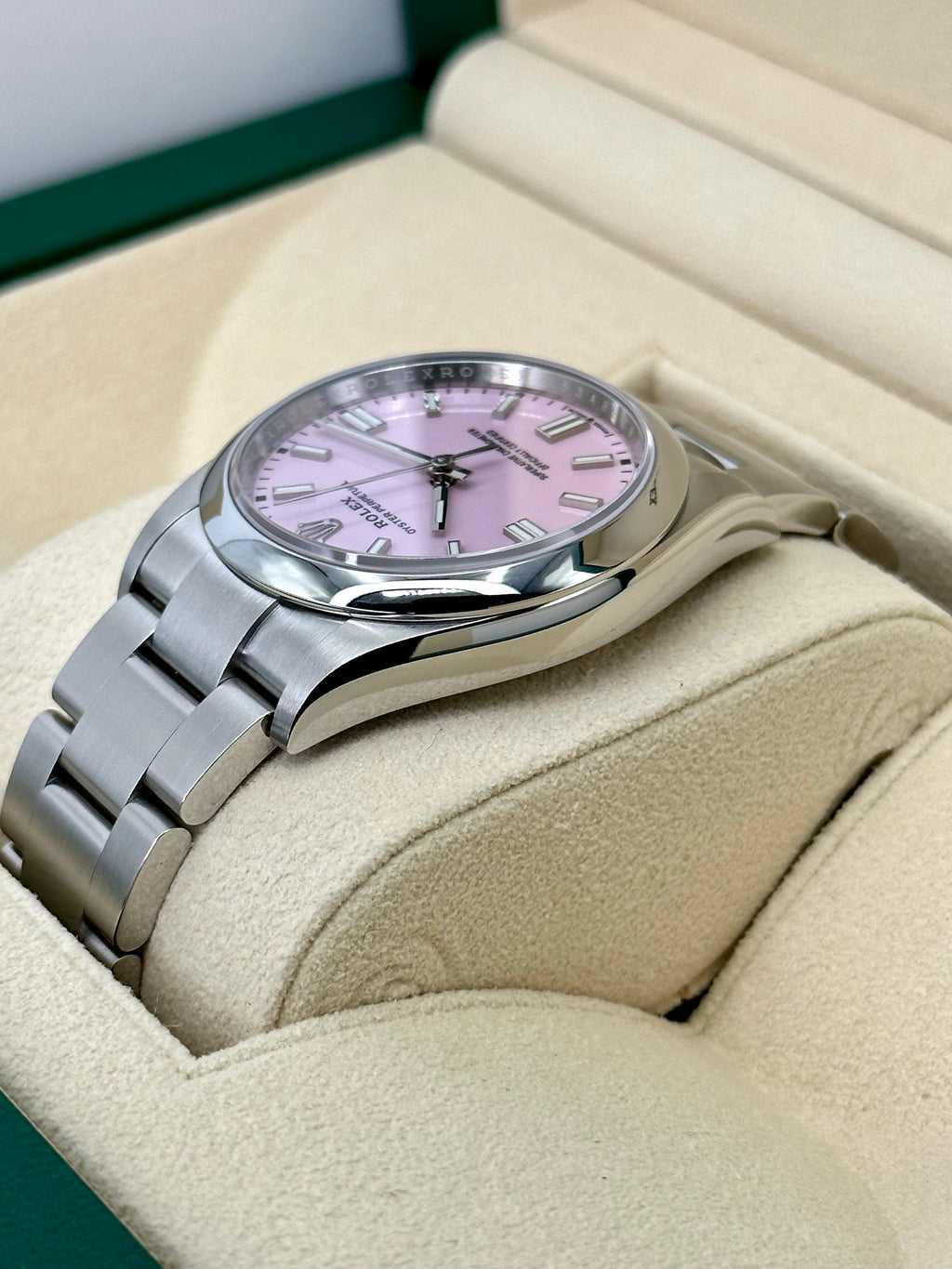 NEW 2025 Rolex Oyster Perpetual 36mm 126000 Candy Pink Dial
