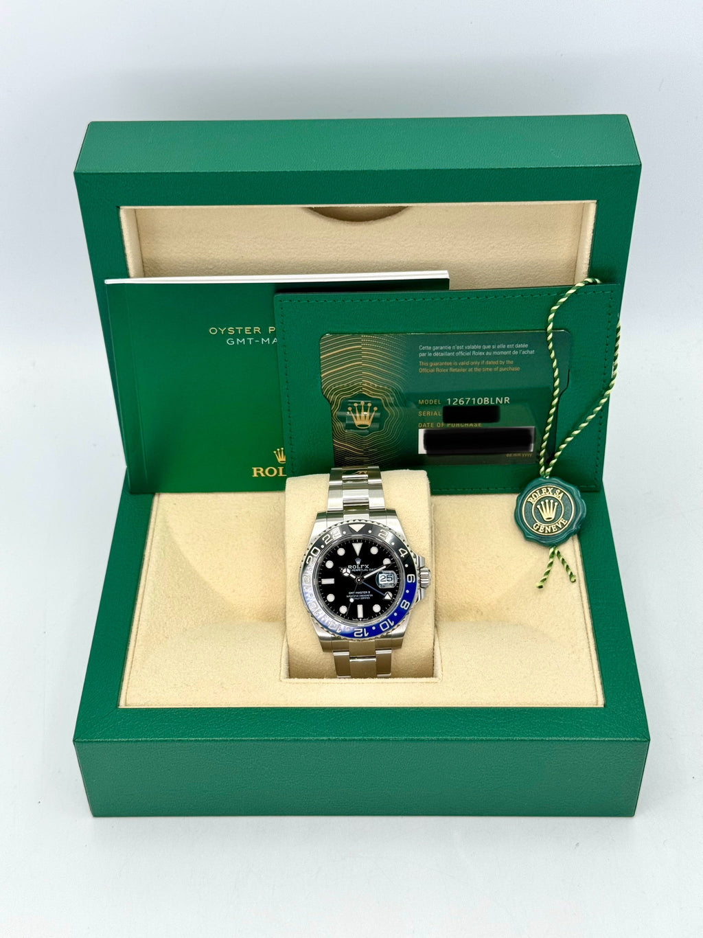 2023 Rolex GMT-Master II "Batman" 40mm 126710BLNR Oyster