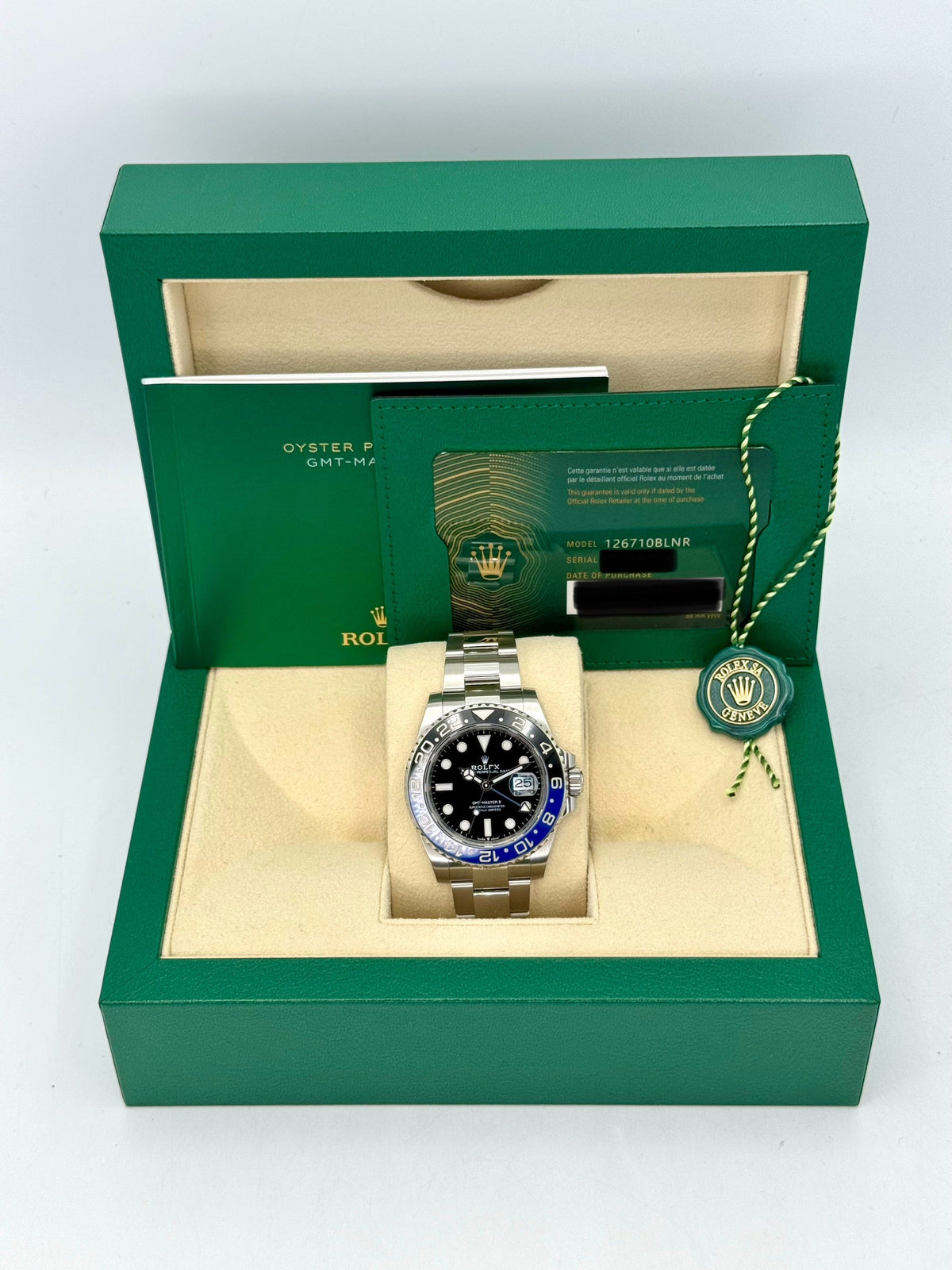 2023 Rolex GMT-Master II "Batman" 40mm 126710BLNR Oyster