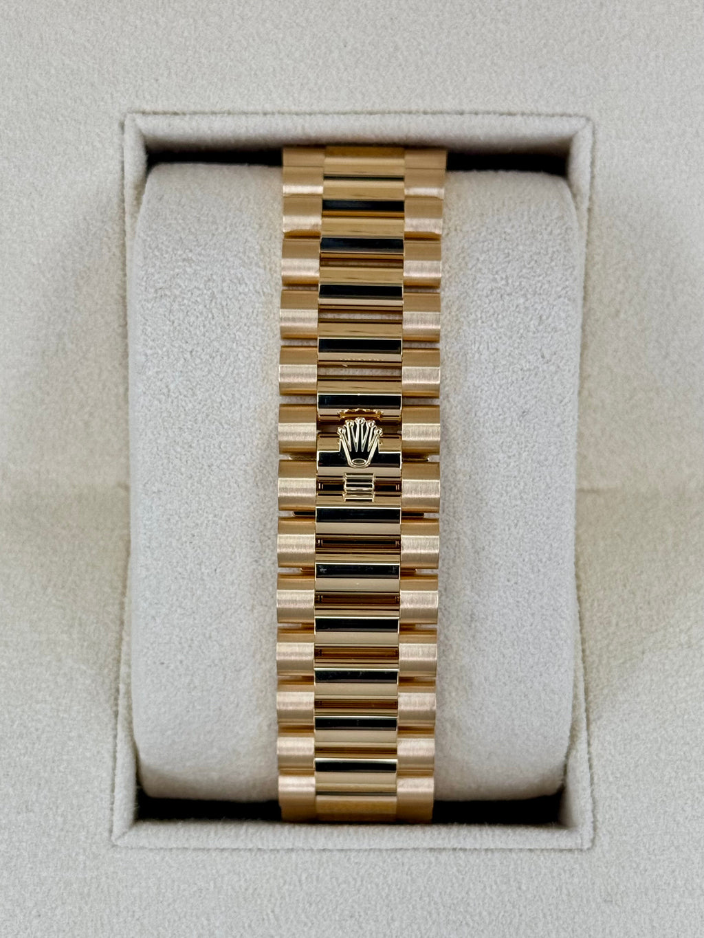 NEW 2025 Rolex Day-Date 40mm 228238 Black Diamond Baguette Dial