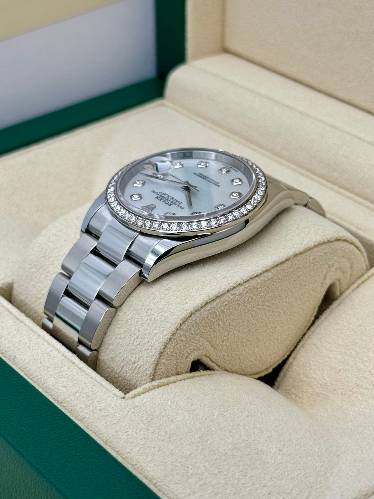 NEW 2024 Rolex Datejust 36mm 126284RBR MOP Diamond Dial