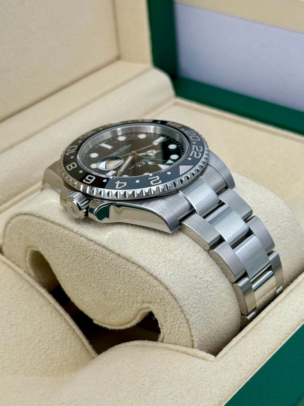 2013 Rolex GMT-Master II 40mm 116710LN Stainless Steel Black Dial