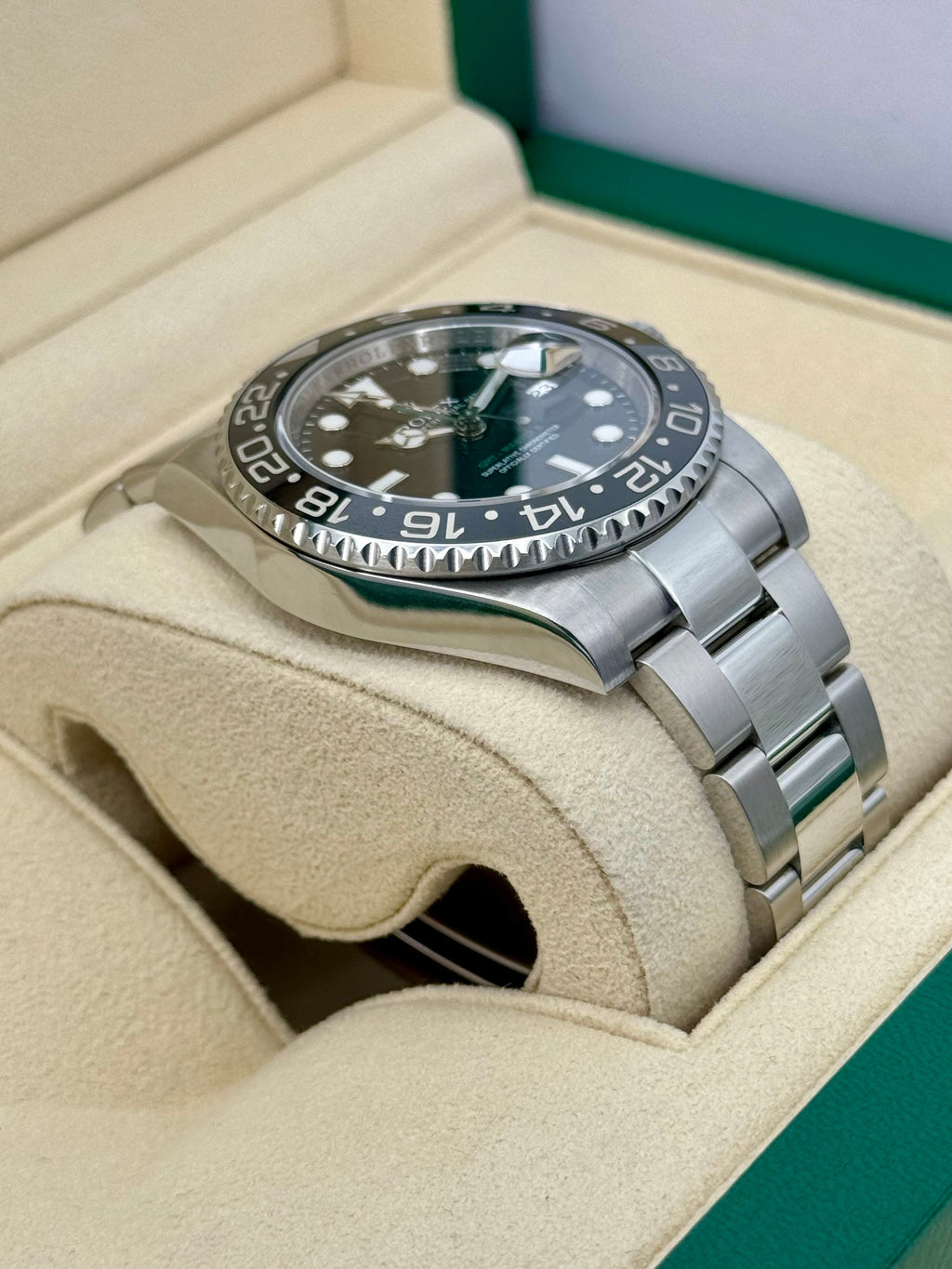 2013 Rolex GMT-Master II 40mm 116710LN Stainless Steel Black Dial