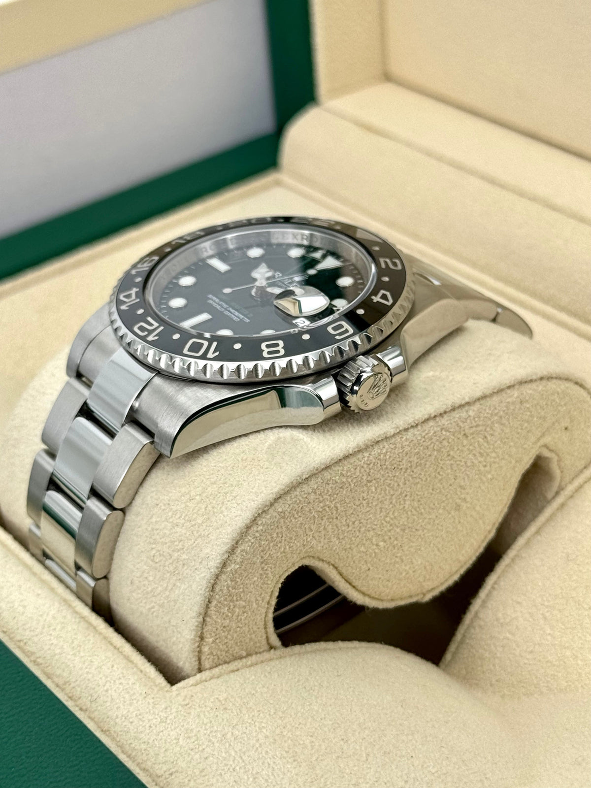 2013 Rolex GMT-Master II 40mm 116710LN Stainless Steel Black Dial