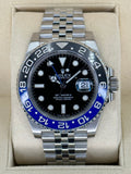 2023 Rolex GMT-Master II "Batgirl" 40mm 126710BLNR Jubilee Black Dial