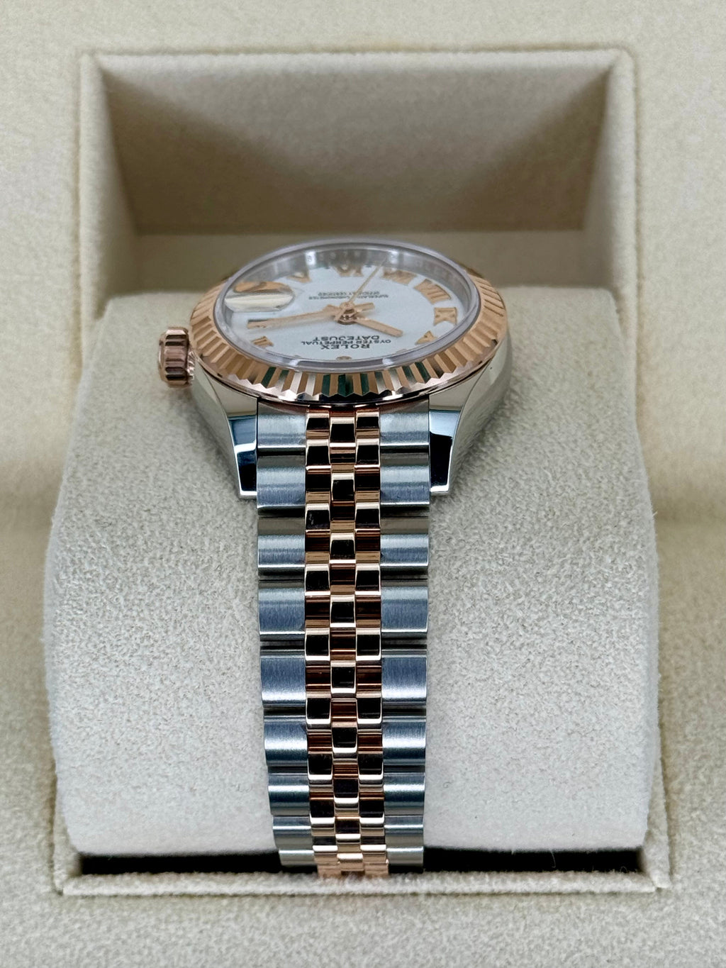 NEW 2025 Rolex Lady-Datejust 28mm 279171 Jubilee White Dial