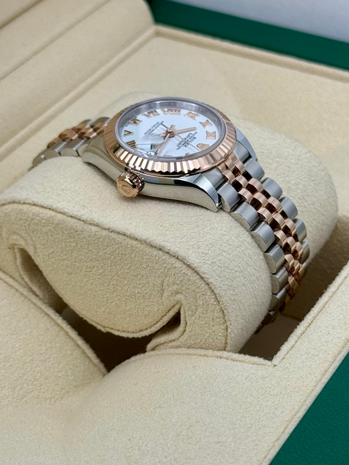 NEW 2025 Rolex Lady-Datejust 28mm 279171 Jubilee White Dial