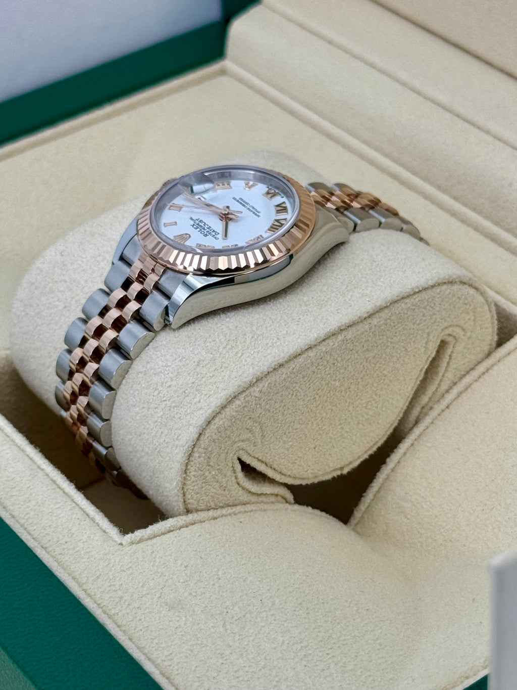 NEW 2025 Rolex Lady-Datejust 28mm 279171 Jubilee White Dial