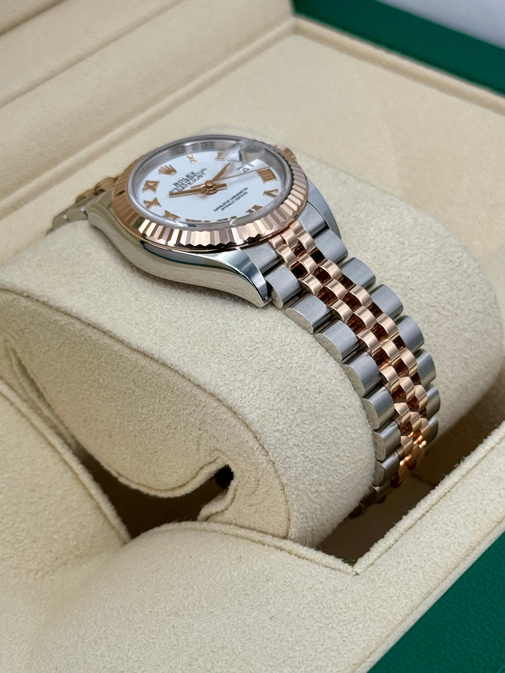 NEW 2025 Rolex Lady-Datejust 28mm 279171 Jubilee White Dial
