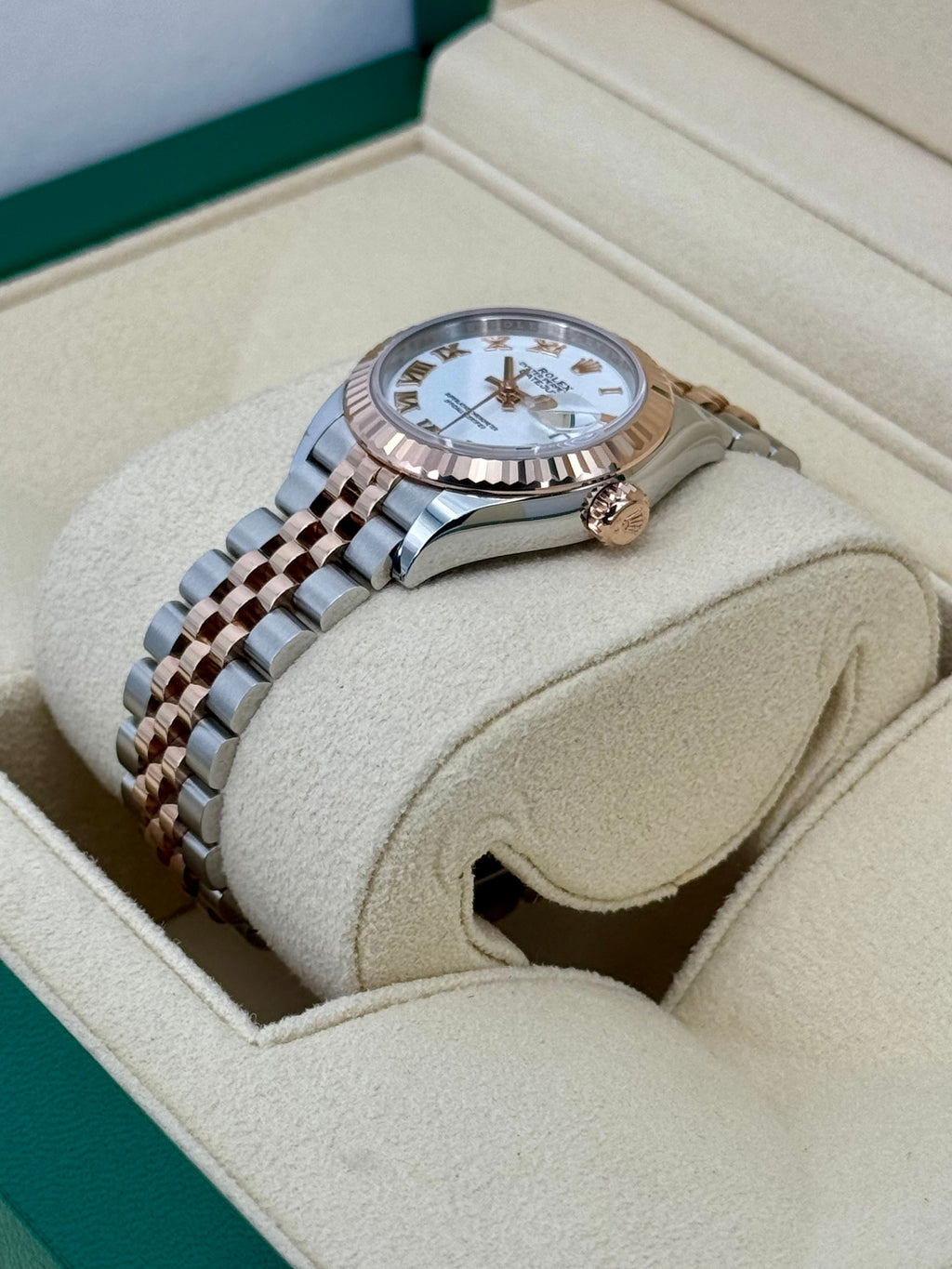 NEW 2025 Rolex Lady-Datejust 28mm 279171 Jubilee White Dial