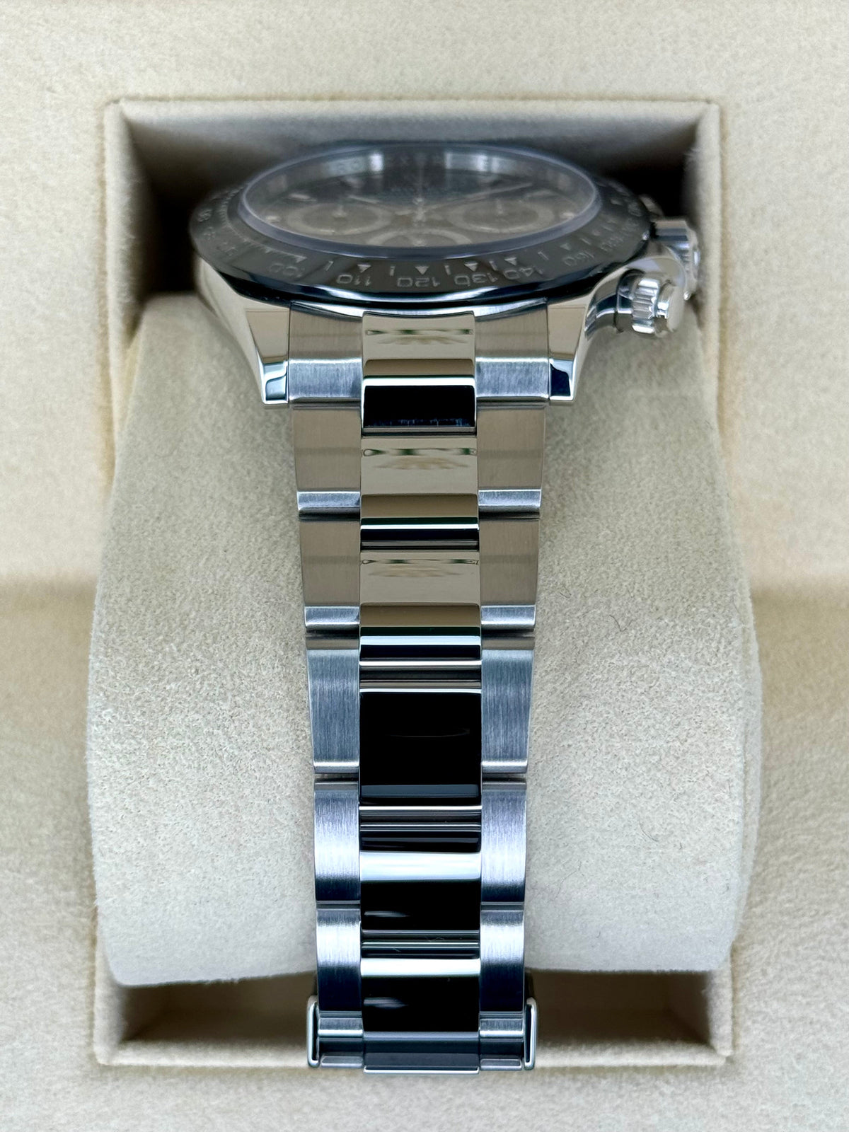 2019 Rolex Daytona 40mm 116500LN Stainless Steel Black Dial