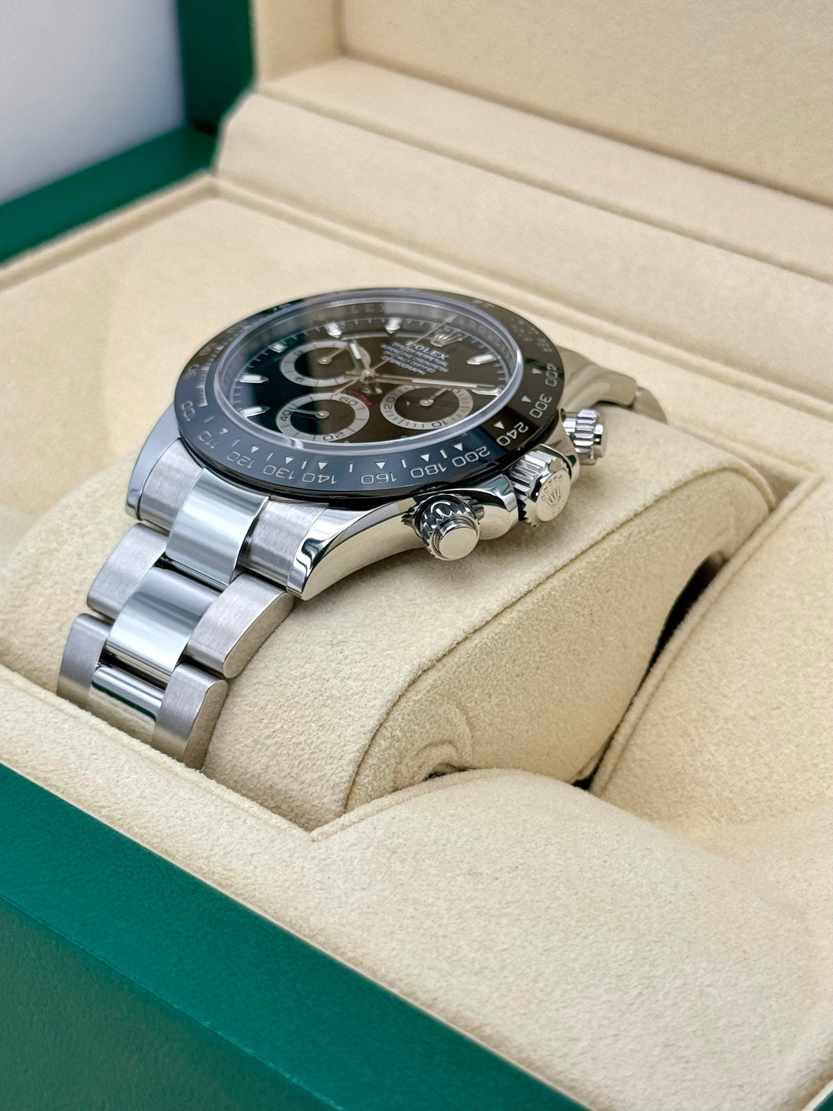 2019 Rolex Daytona 40mm 116500LN Stainless Steel Black Dial