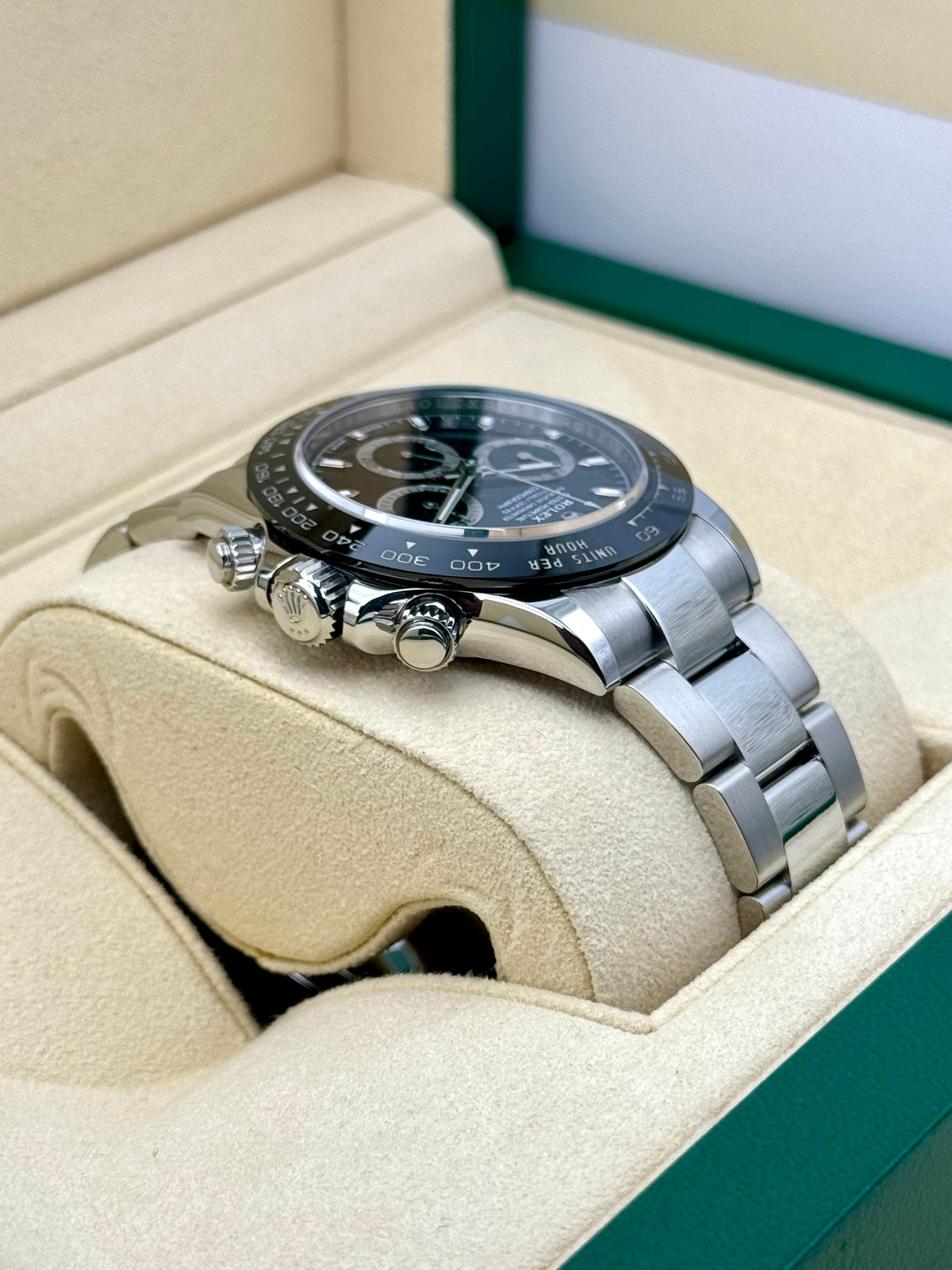 2019 Rolex Daytona 40mm 116500LN Stainless Steel Black Dial