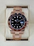 2023 Rolex GMT-Master II "Rootbeer" 40mm 126715CHNR Rose Gold