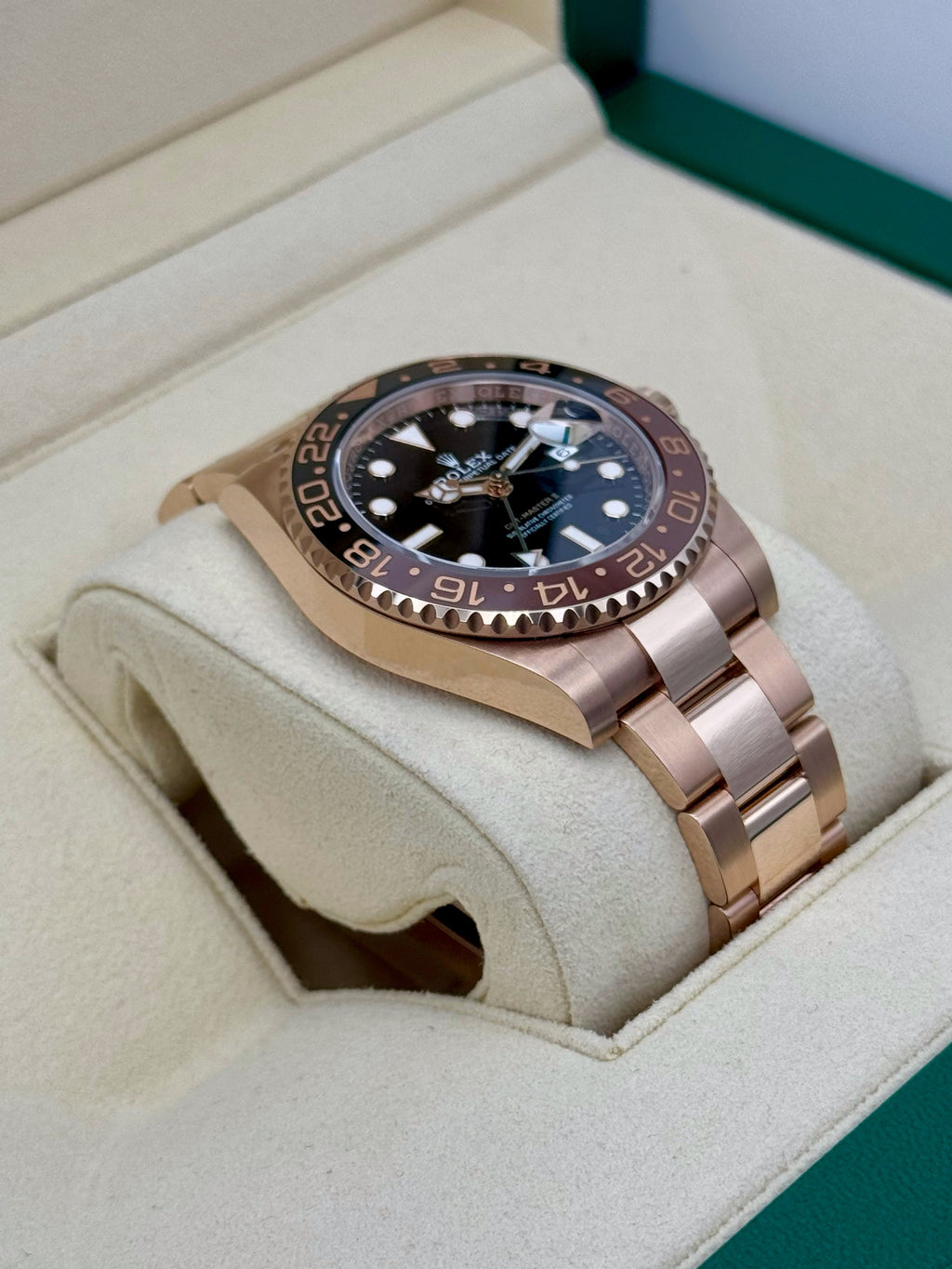 2023 Rolex GMT-Master II "Rootbeer" 40mm 126715CHNR Rose Gold