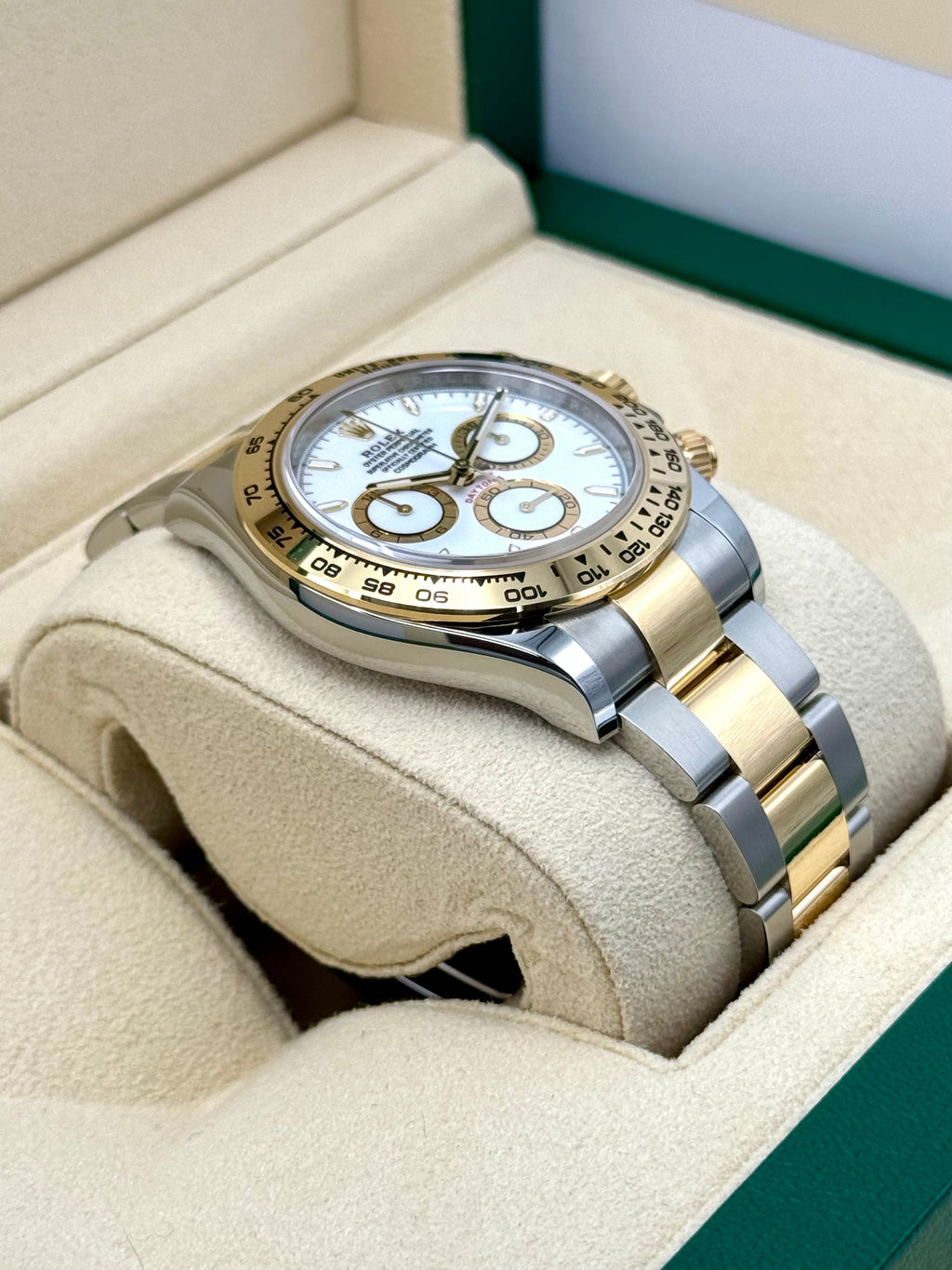 NEW 2024 Rolex Daytona 40mm 126503 Two-Tone White Dial