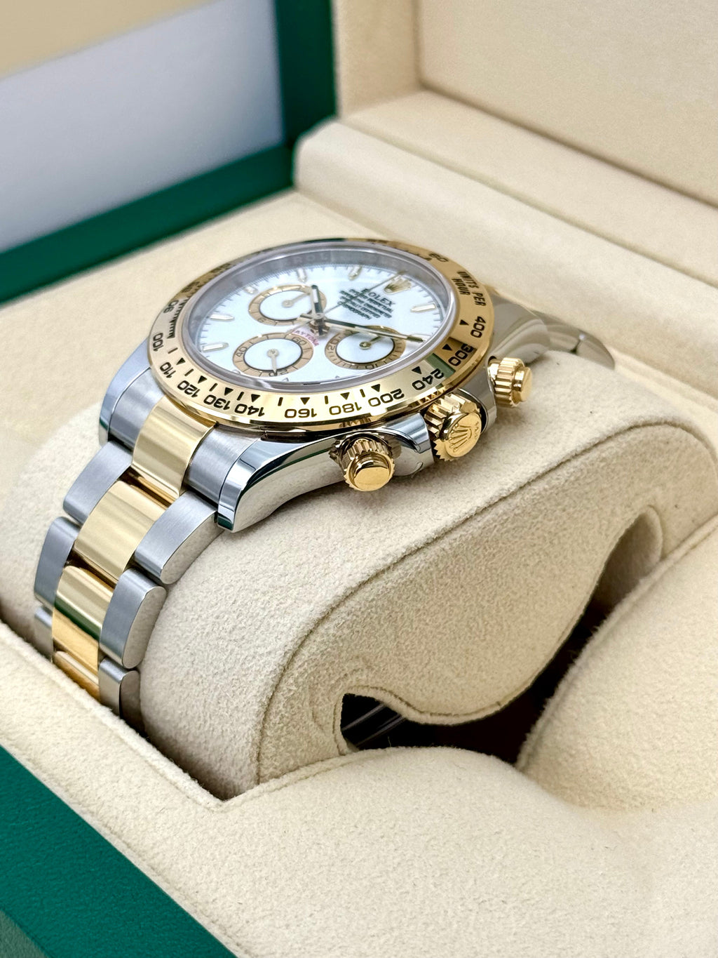 NEW 2024 Rolex Daytona 40mm 126503 Two-Tone White Dial