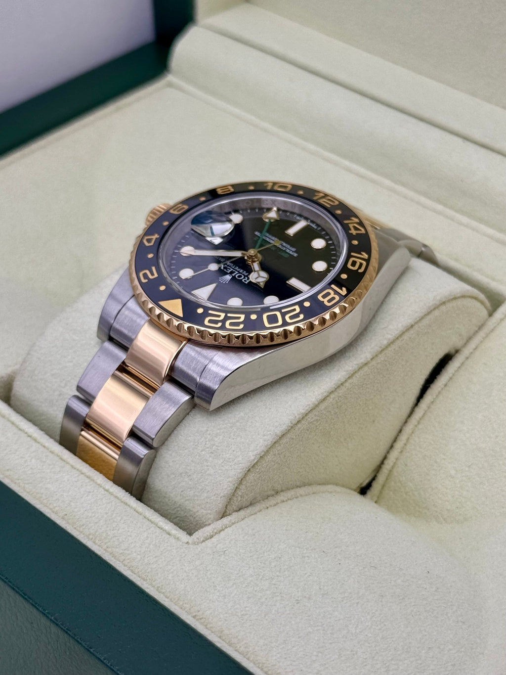 2013 Rolex GMT-Master II 40mm 116713LN Two-Tone Black Dial