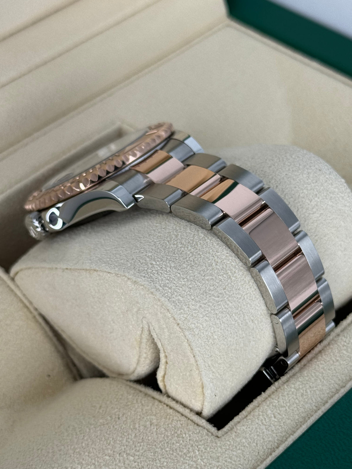 2023 Rolex Yacht-Master 37mm 268621 Two-Tone Chocolate Dial