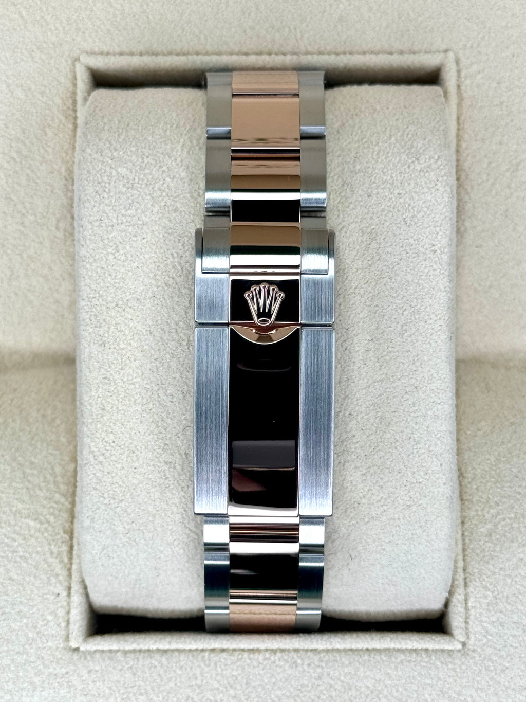 2022 Rolex Yacht-Master II 44mm 116681 Two-Tone White Dial