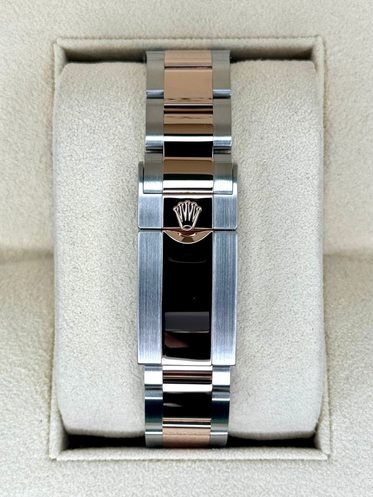 2022 Rolex Yacht-Master II 44mm 116681 Two-Tone White Dial