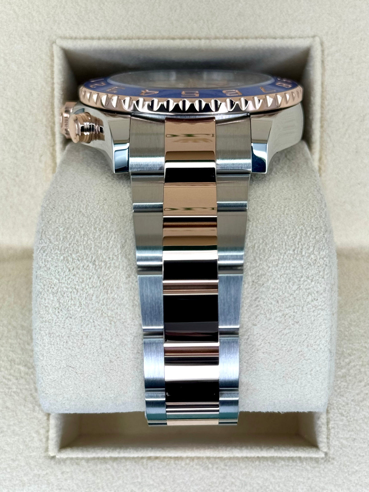 2022 Rolex Yacht-Master II 44mm 116681 Two-Tone White Dial