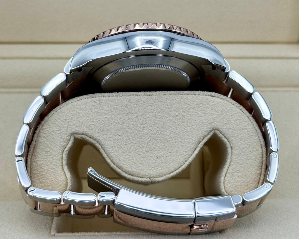 2022 Rolex Yacht-Master II 44mm 116681 Two-Tone White Dial