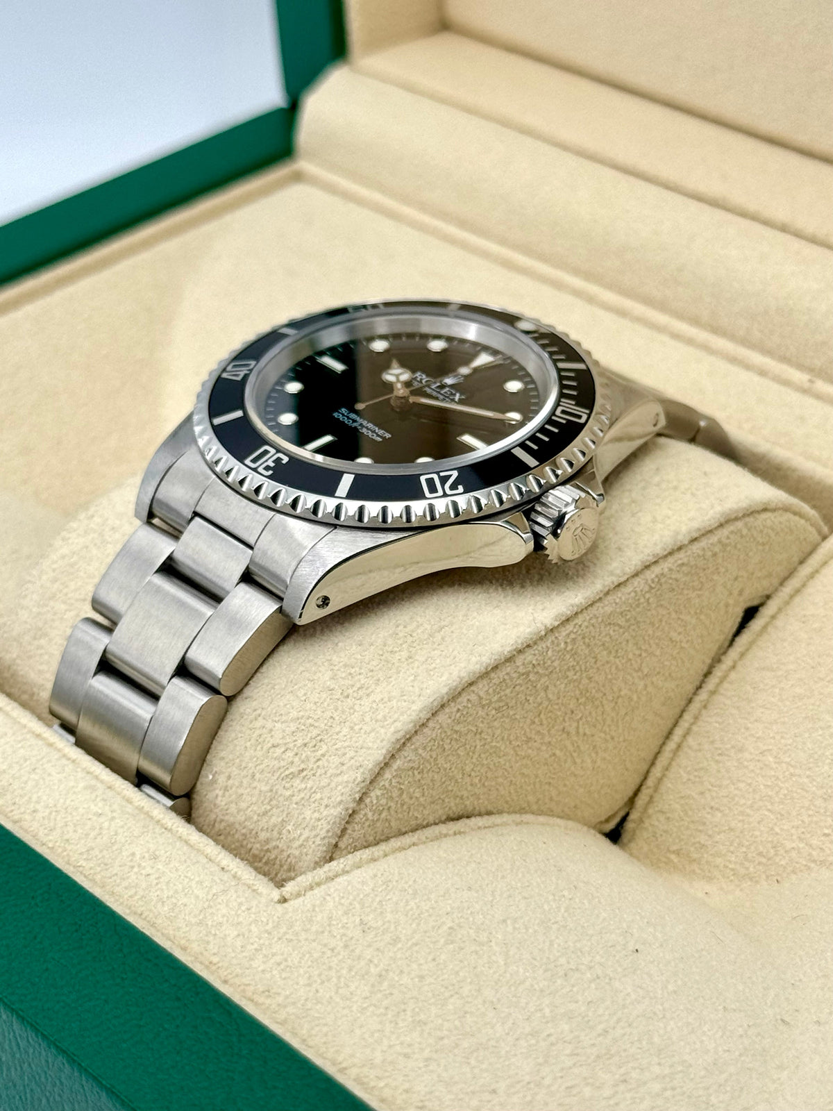 1995 Rolex Submariner 40mm 14060 Stainless Steel Black Dial