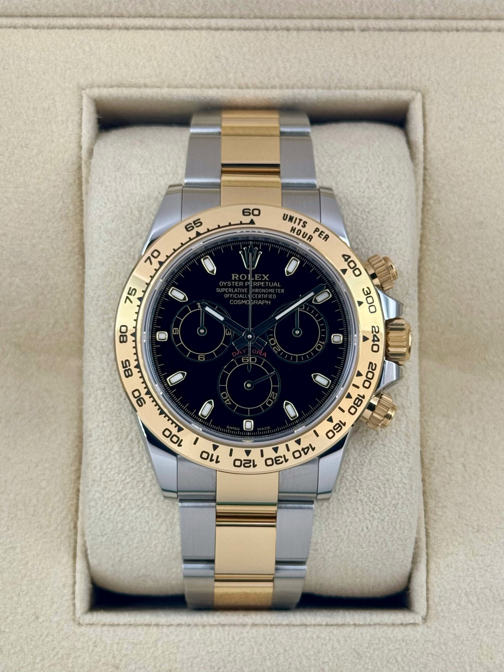 2023 Rolex Daytona 40mm 116503 Two-Tone Black Dial