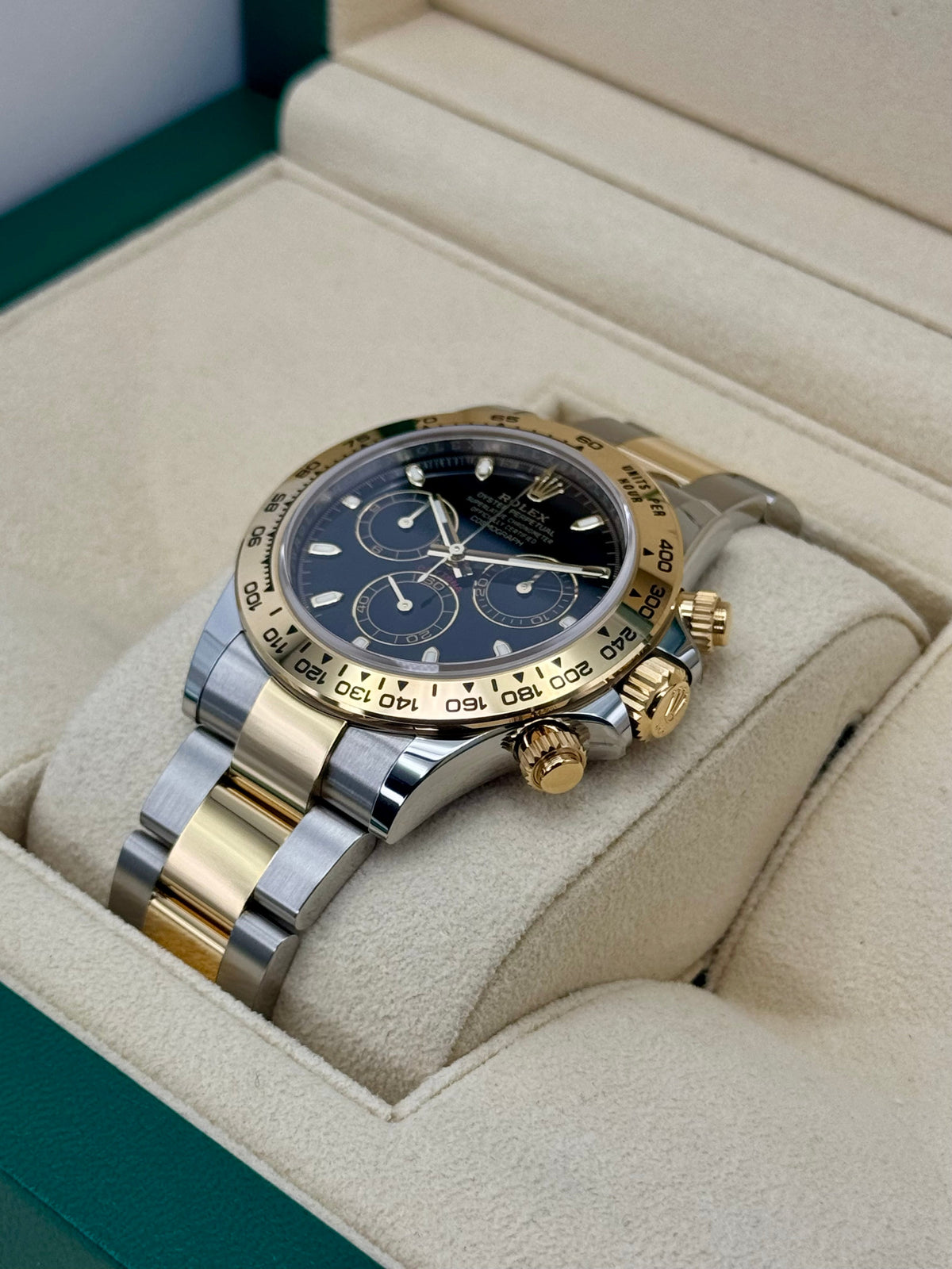 2023 Rolex Daytona 40mm 116503 Two-Tone Black Dial