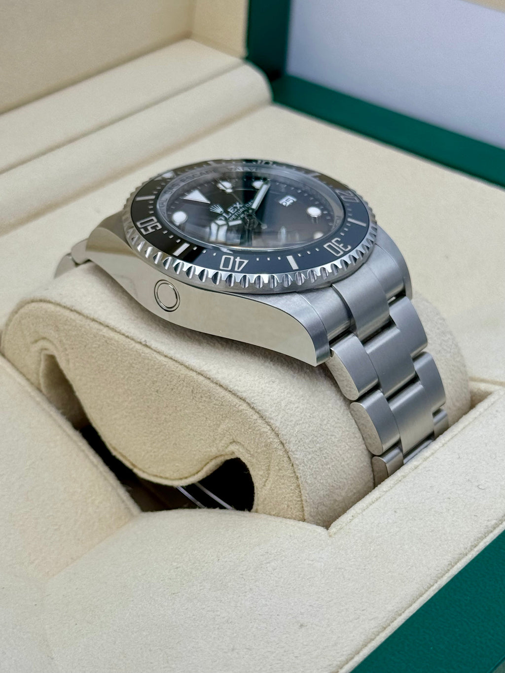 2024 Rolex Deepsea 44mm 136660 Stainless Steel Black Dial