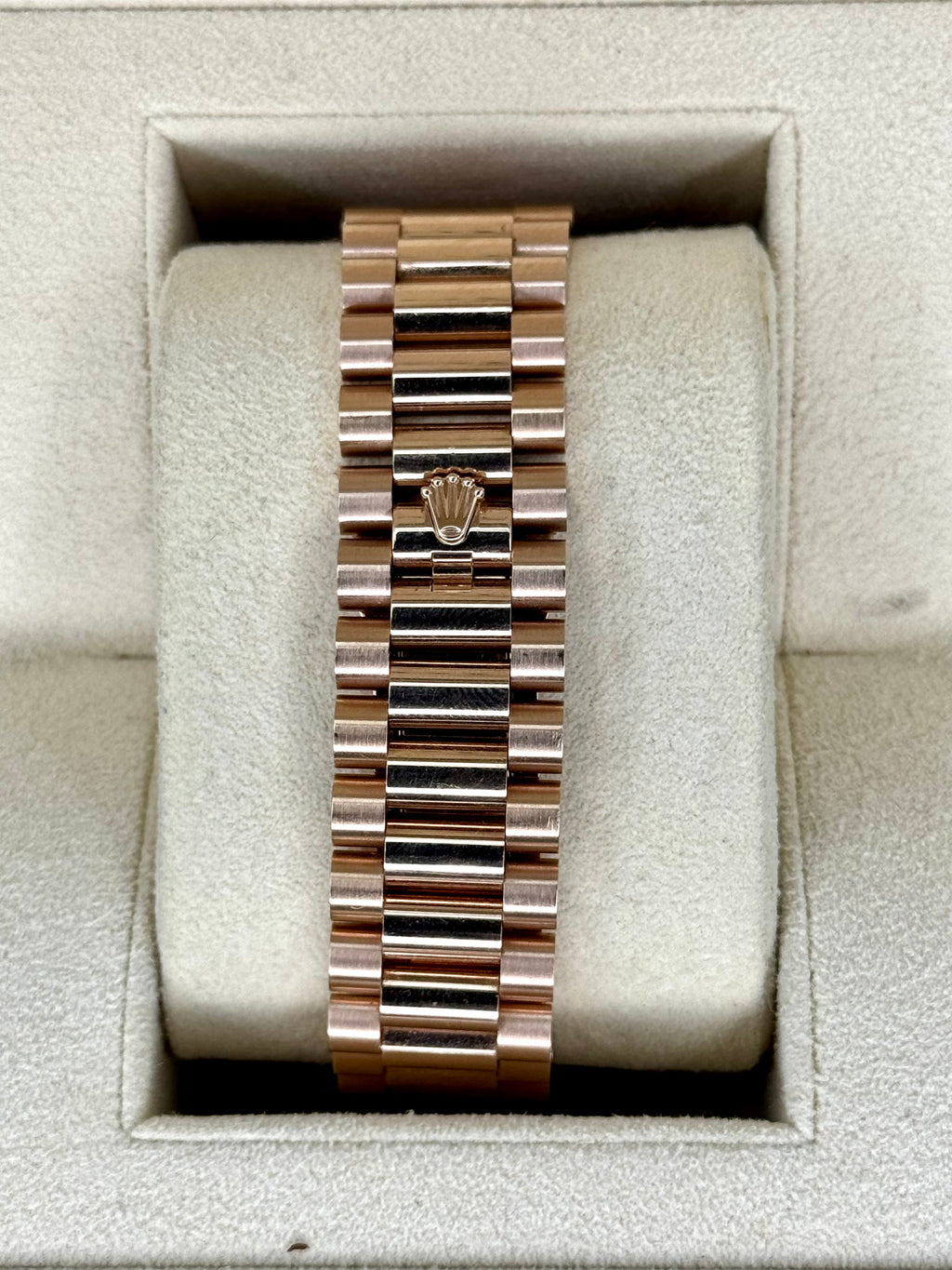 2021 Rolex Day-Date 40mm 228235 Presidential Rose Gold Chocolate Dial