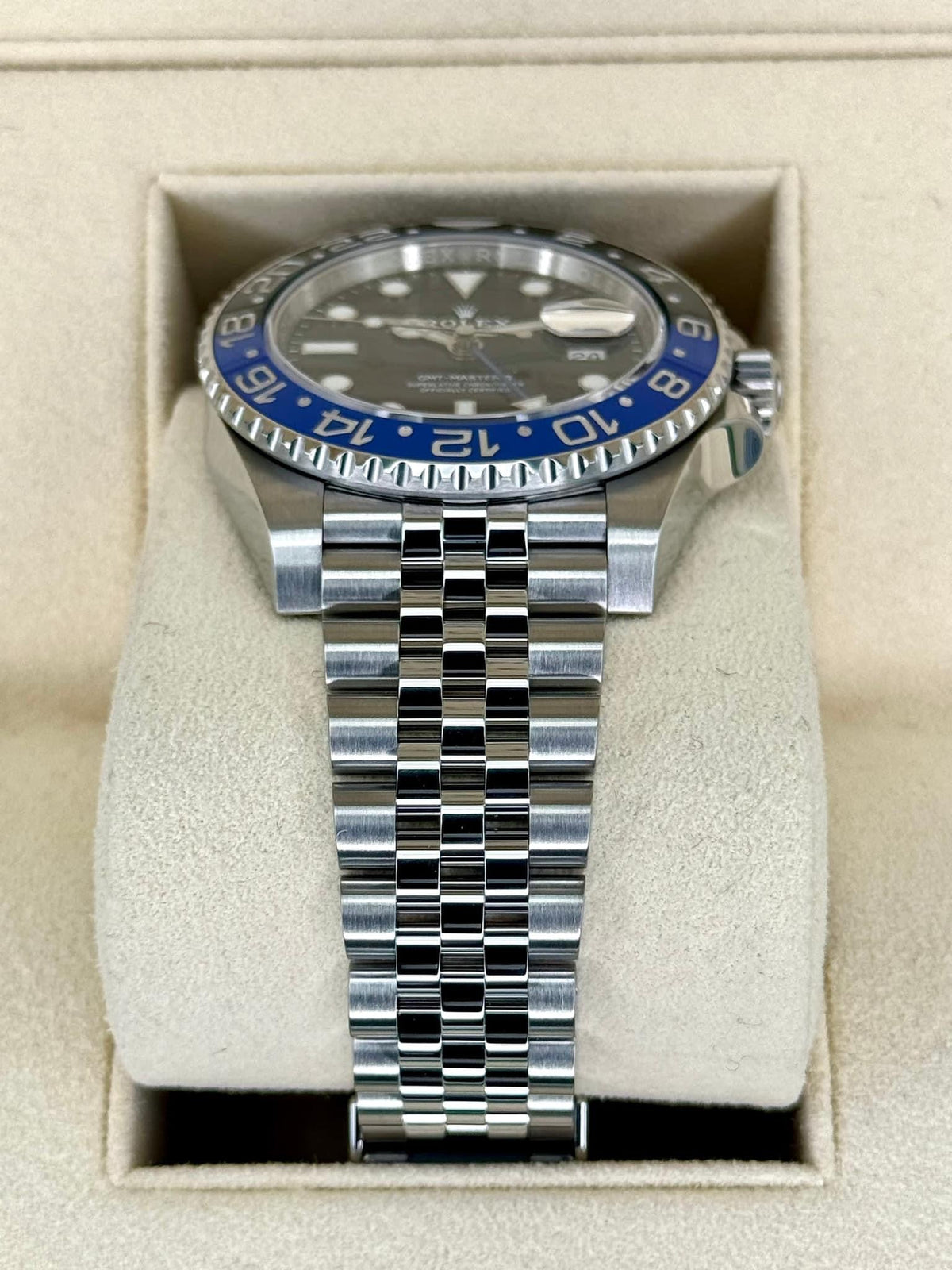 NEW 2023 Rolex GMT-Master II "Batgirl" 40mm 126710BLNR Jubilee Black Dial