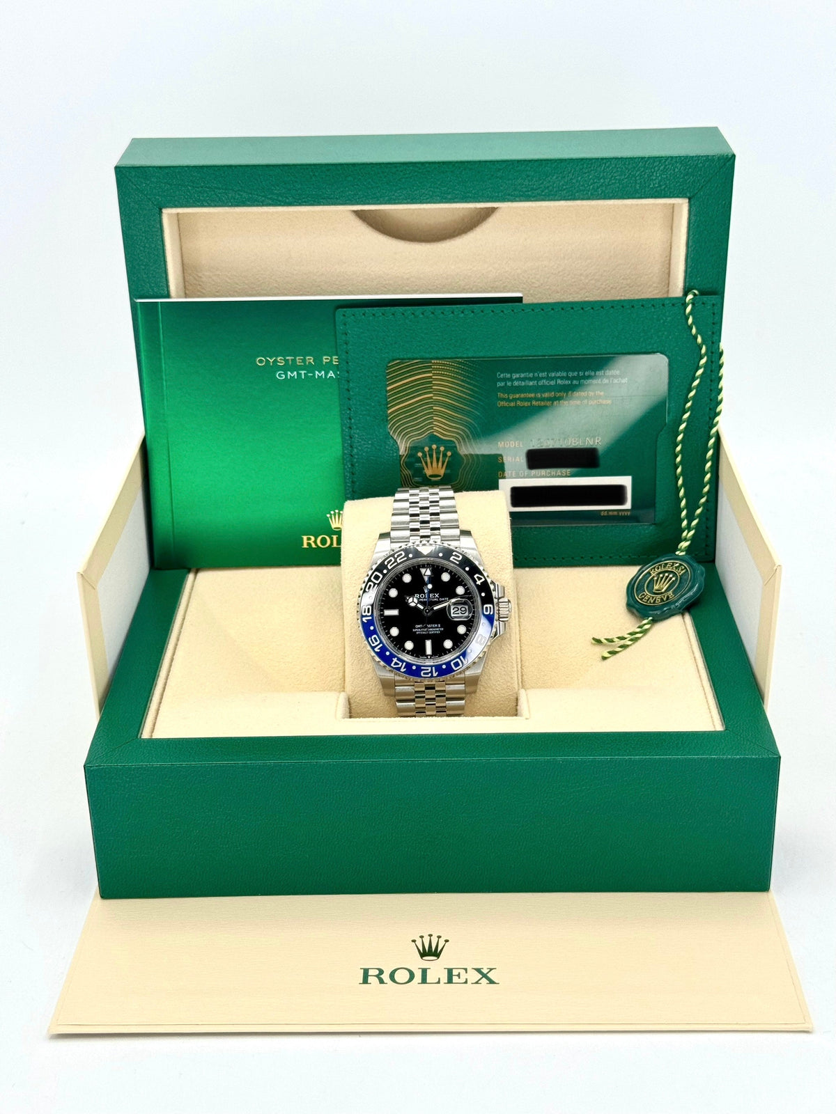 2023 Rolex GMT-Master II "Batgirl" 40mm 126710BLNR Jubilee Black Dial