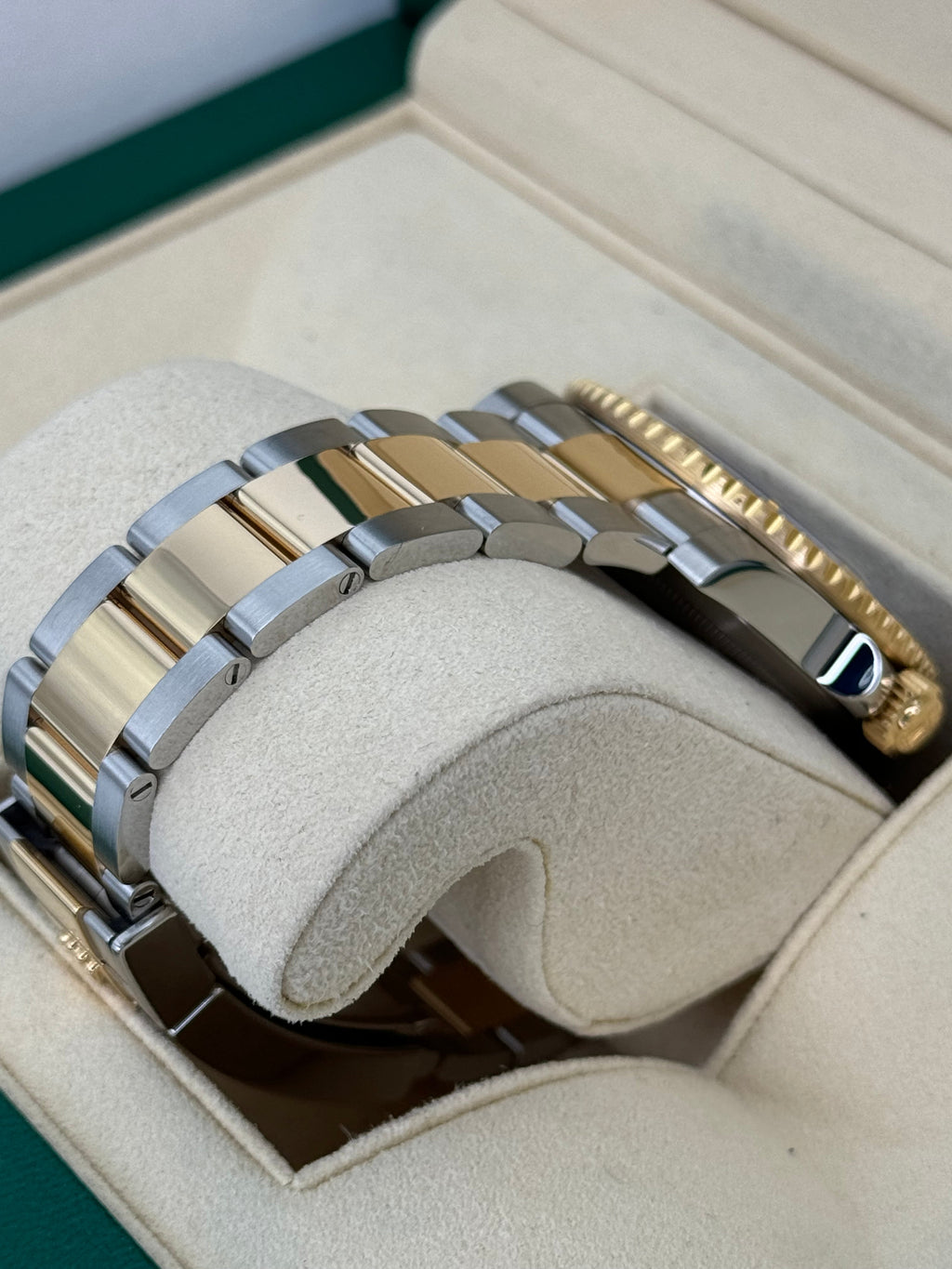 2017 Rolex Submariner "Bluesy" 40mm 116613LB Two-Tone Blue Dial