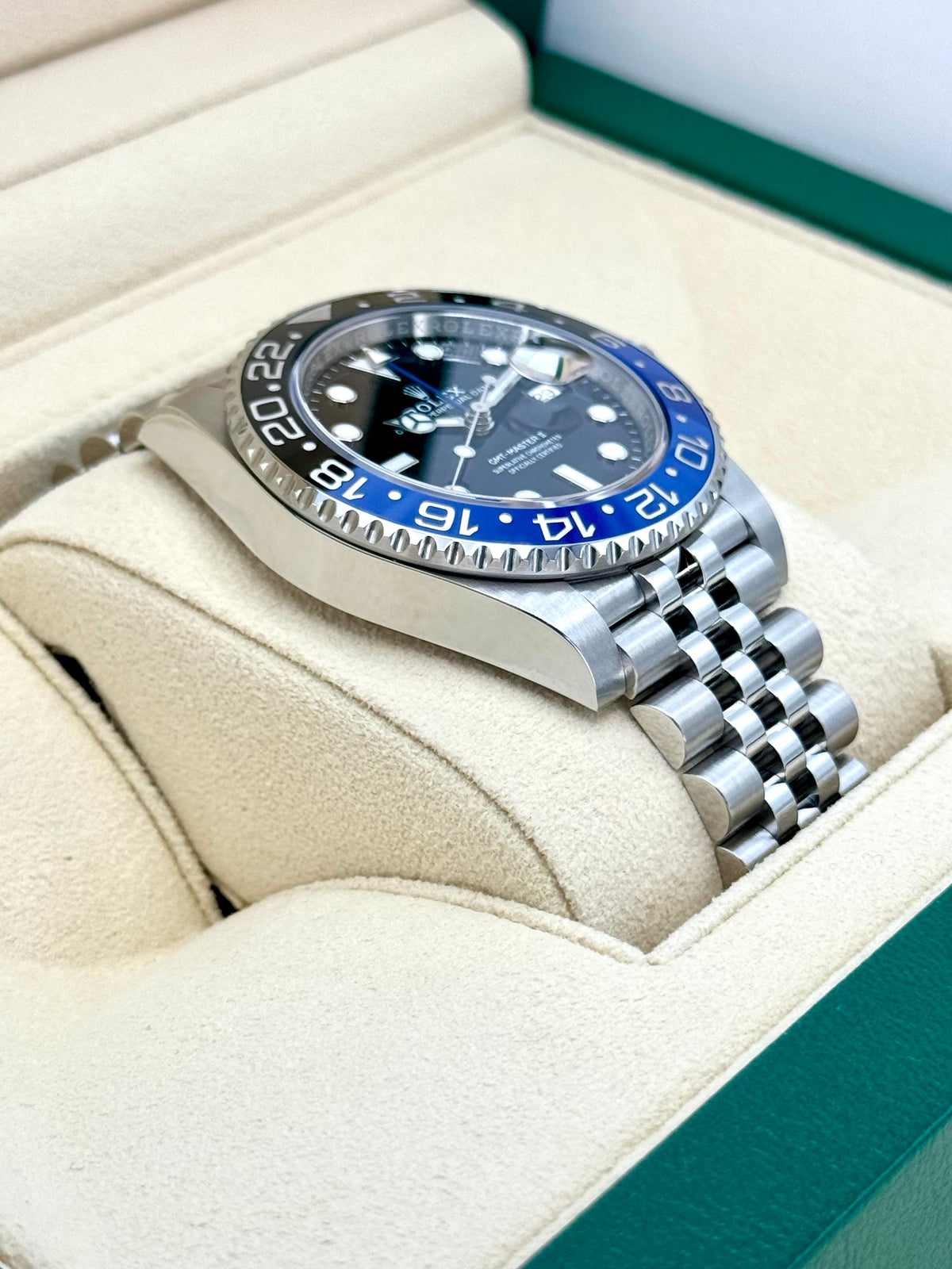 2023 Rolex GMT-Master II "Batgirl" 40mm 126710BLNR Jubilee Black Dial